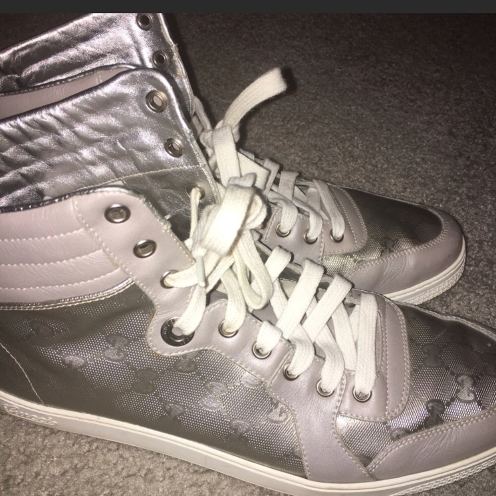 Gucci high top shoes 10.5 (new without box)